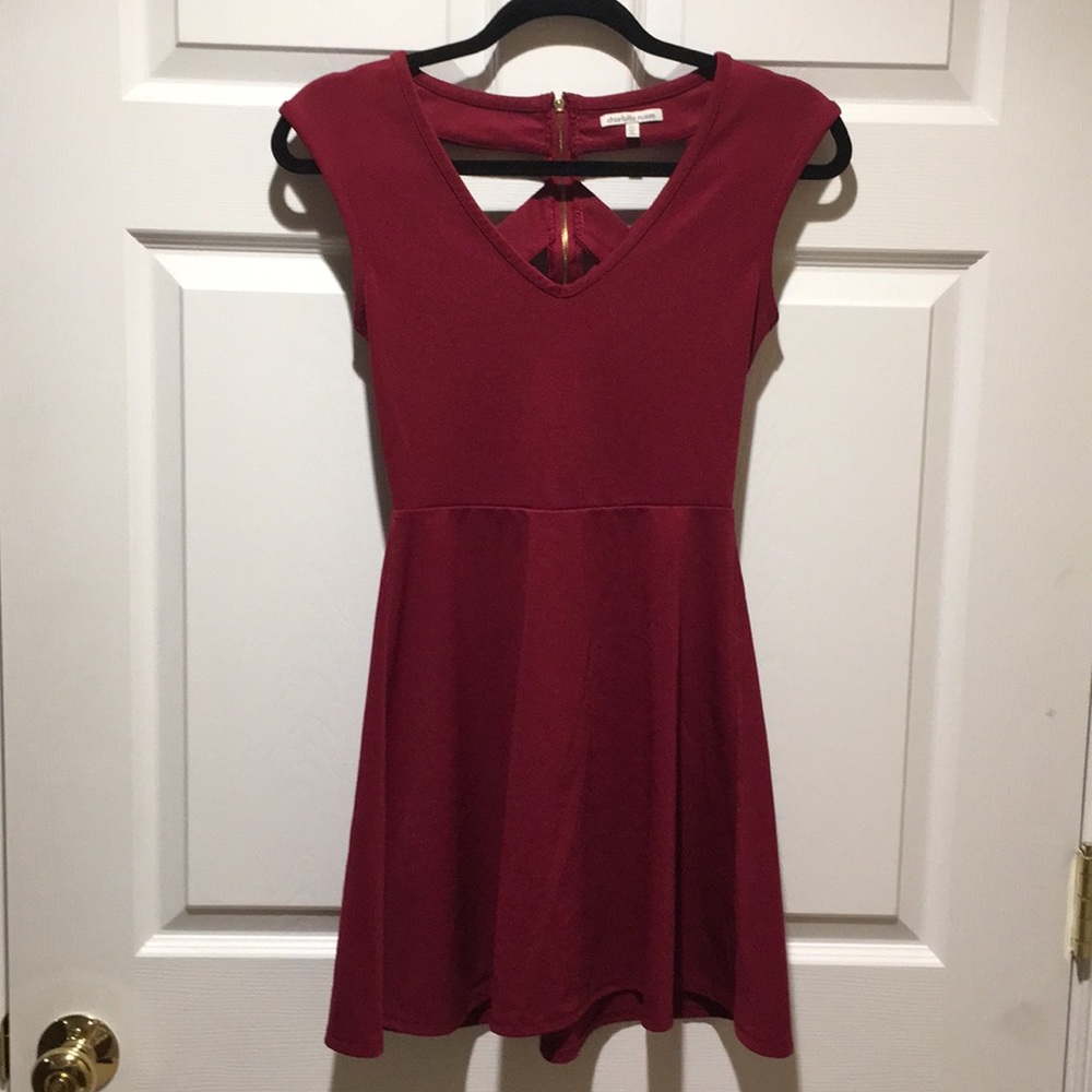 Cranberry Red Dress